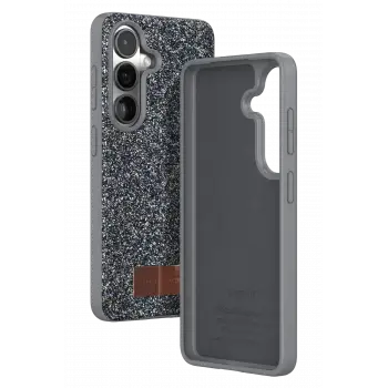 Onegif Samsung Galaxy S26 Bright Simli Kapak - Gümüş
