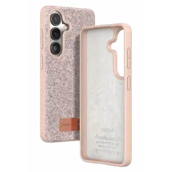 Onegif Samsung Galaxy S26 Plus Bright Simli Kapak - Pembe