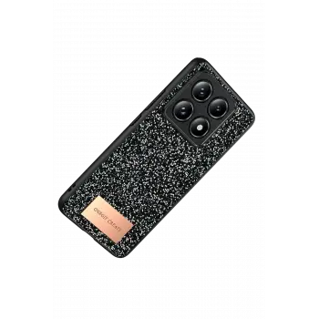 Onegif Xiaomi Mi 14T Pro Bright Simli Kapak - Siyah