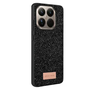 Onegif Xiaomi Mi 15T Pro Bright Simli Kapak - Siyah