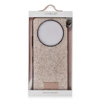 Onegif Xiaomi Redmi A3 4G Bright Simli Kapak - Siyah