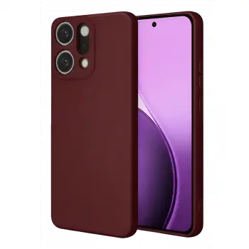 Oppo Reno 14 First Silikon - Bordo