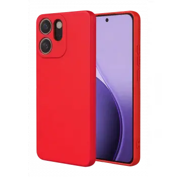 Oppo Reno 14F First Silikon - Kırmızı