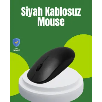 Optik Sensörlü Sessiz Fare – Geniş Uyumluluk ve Ergonomik Yapı