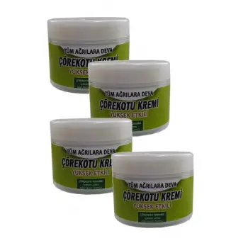Organicsun Çörek Otu Yağı Rahatlatıcı Masaj Kremi  100ml X4 ADET