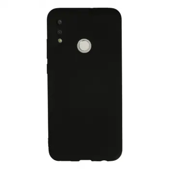 P Smart 2019 Kılıf Nano içi Kadife Silikon - Siyah