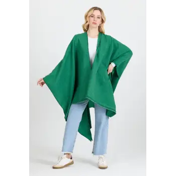 Panço - Pamuk Polyester Karışımlı Şık ve  Kaliteli Kumaş-Yeşil