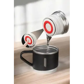 Paslanmaz Çelik 3’lü Termos Seti Vakumlu ve 8 Saat Isı Koruma