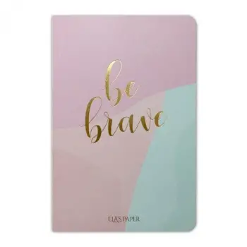 Pastel Be Brave Defter