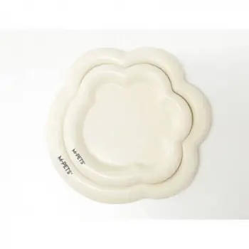 Pawsy Seramik Kedi ve Köpek Mama Kabı Beyaz 100 Ml