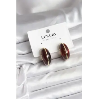 Pirinç Vintage Kadın Küpe