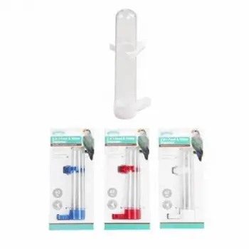 Plastik Kuş Suluğu ve Yemliği 65 Ml 14,5 Cm