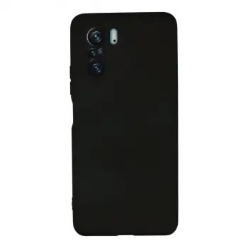 Poco F3 Kılıf Nano içi Kadife Silikon - Siyah