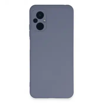 Poco M5 Kılıf Nano içi Kadife Silikon - Gri