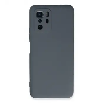 Poco X3 GT Kılıf Nano içi Kadife Silikon - Gri