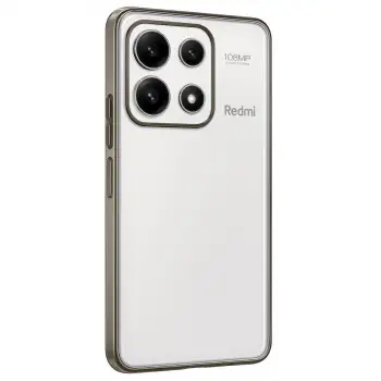 Poco X6 Pro Kılıf Razer Lensli Silikon - Gold
