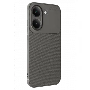 Poco X8 Pro Auto Focus Karbon Kapak - Gri
