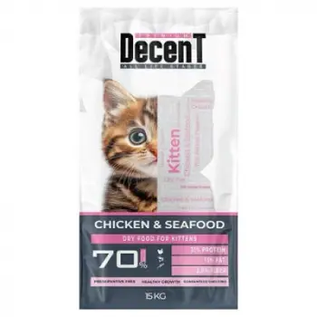 Premium Tavuklu ve Balıklı Yavru Kedi Maması 15 Kg