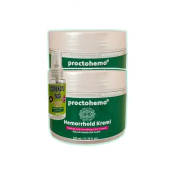 Proctohemo Krem 100 ml x 2 adet + Çörek Otu Yağı 30 ml