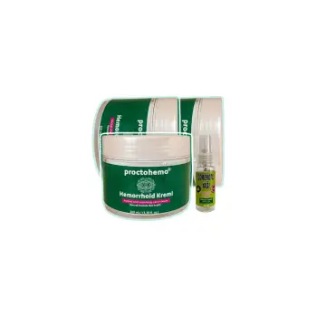 Proctohemo Rahatlatıcı Masaj Bakım Kremi 3x100 ml+30 ml Çörek Otu  Yağ ile