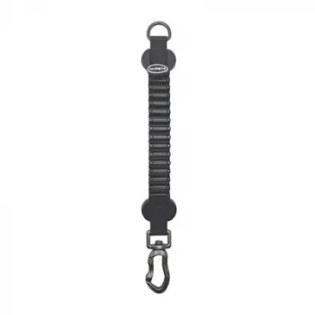 Pull Power Köpekler İçin Şok Emici Ara Tasma Siyah 25 Cm
