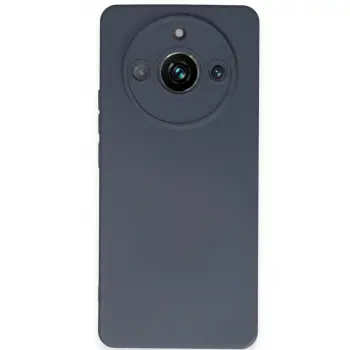 Realme 11 Pro Kılıf Nano içi Kadife Silikon - Gri