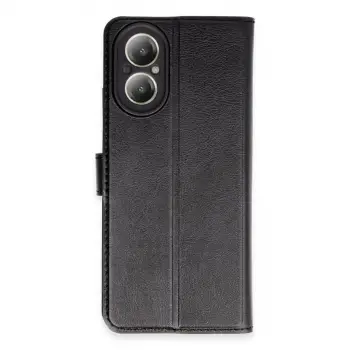 Realme 12 Lite Kılıf Trend S Plus Kapaklı Kılıf - Siyah