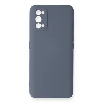 Realme 7 Pro Kılıf Nano içi Kadife Silikon - Gri