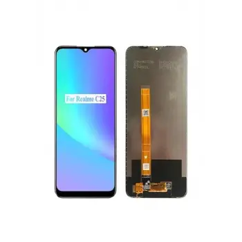 Realme C25 Dokunmatik Ekran (Siyah)