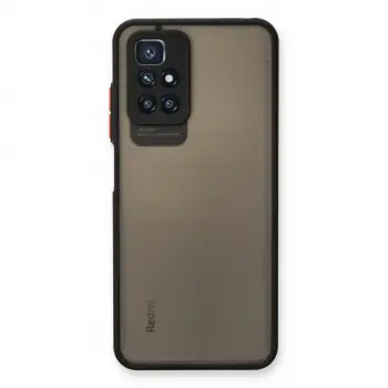 Redmi 10 2022 Kılıf Montreal Silikon Kapak - Siyah