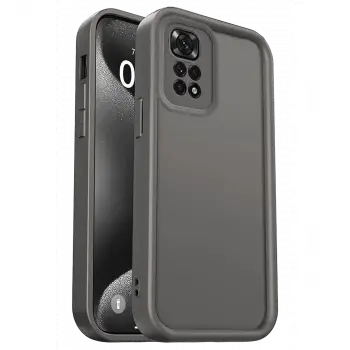 Redmi 10 2022 Kılıf Viera Silikon - Gri