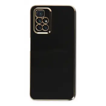 Redmi 10 2022 Kılıf Volet Silikon - Siyah