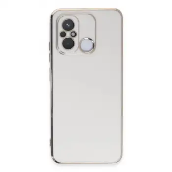 Redmi 12C Kılıf Volet Silikon - Beyaz