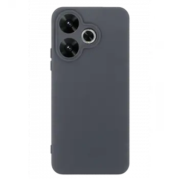 Redmi 13 4G Kılıf First Silikon - Gri
