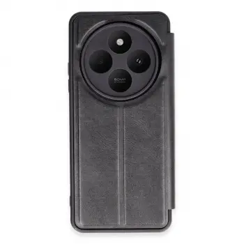 Redmi 14C Kılıf Flip Cover - Siyah