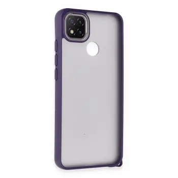 Redmi 9C Kılıf Elegant Kapak - Derin Mor