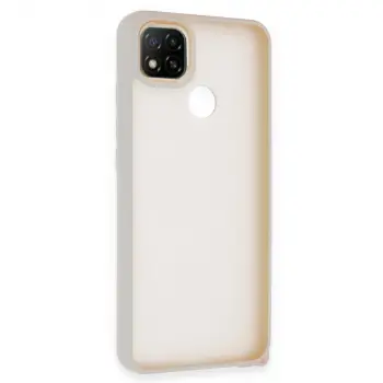 Redmi 9C Kılıf Elegant Kapak - Pudra