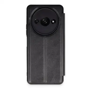 Redmi A3 4G Kılıf Flip Cover - Siyah