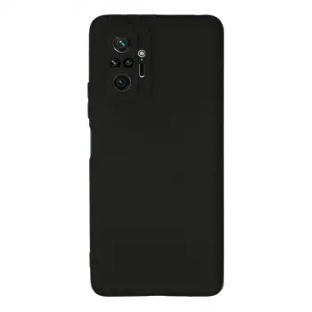 Redmi Note 10 Pro Kılıf First Silikon - Siyah