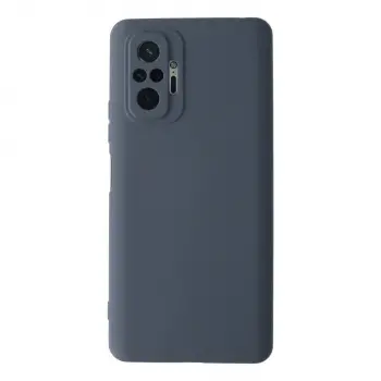 Redmi Note 10 Pro Kılıf Nano içi Kadife Silikon - Gri