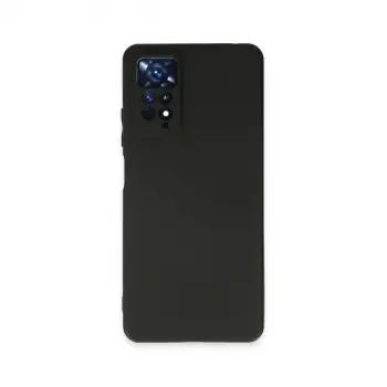 Redmi Note 11 Kılıf First Silikon - Siyah