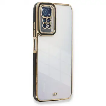 Redmi Note 11 Kılıf Liva Lens Silikon - Siyah