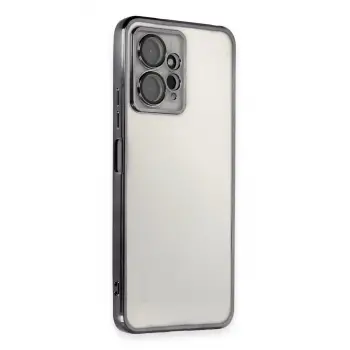Redmi Note 12 4G Kılıf Razer Lensli Silikon - Siyah