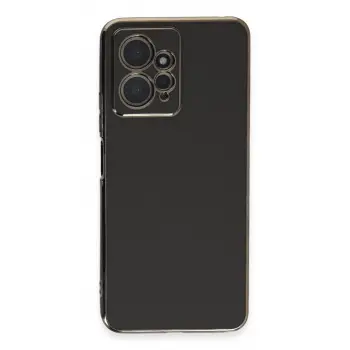Redmi Note 12 4G Kılıf Volet Silikon - Siyah