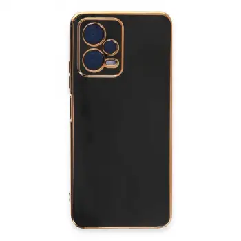 Redmi Note 12 Pro 5G Kılıf Volet Silikon - Siyah