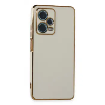 Redmi Note 12 Pro Plus Kılıf Volet Silikon - Beyaz