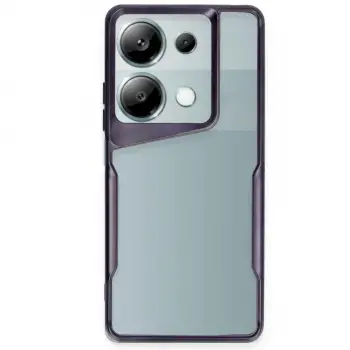Redmi Note 13 Pro 4G Kılıf Boyi Silikon Kapak - Derin Mor