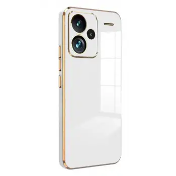Redmi Note 13 Pro Plus Kılıf Volet Silikon - Beyaz