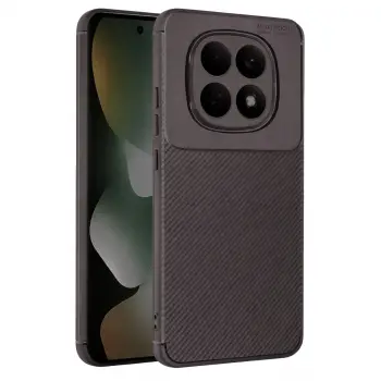 Redmi Note 15 Pro 5G Auto Focus Karbon Kapak - Gri