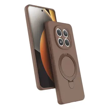 Redmi Note 15 Pro 5G Regal Magsafe Standlı Kapak - Çöl Titanyum